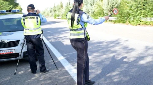 Për gjashtë orë janë sanksionuar 541 shoferë për vozitje të shpejtë
