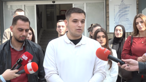 (VIDEO) Studentët e “Nënë Terezës” njihen me propozimin e ministrit