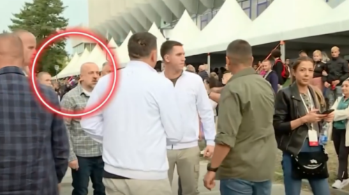 (VIDEO) Kryeterroristi Milan Radoiçiq shfaqet аfër djalit të Vuçiqit
