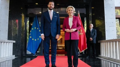Milatoviq me von der Leyen: Mali i Zi gati për anëtarësim në BE në vitin 2028