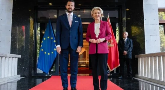 Milatoviq me von der Leyen: Mali i Zi gati për anëtarësim në BE në vitin 2028
