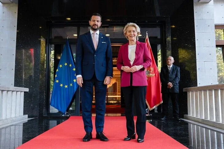 Milatoviq me von der Leyen: Mali i Zi gati për anëtarësim në BE në vitin 2028