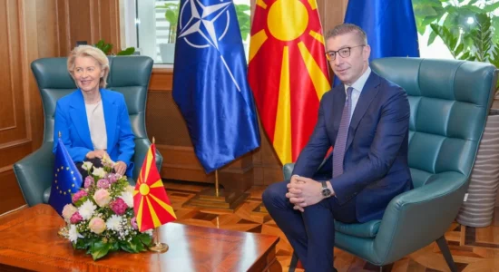 Ursula von der Leyen dhe Mickoski: Hapi i parë, dialogu me Bullgarinë